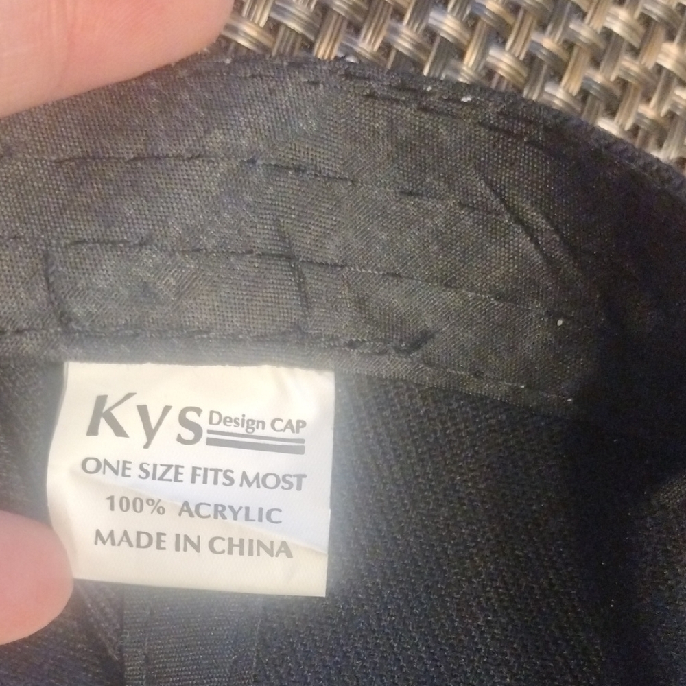 Black Afghanistan War Veteran Cap - Picture 6 of 6